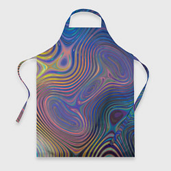 Фартук кулинарный Абстрактная рябь, цвет: 3D-принт