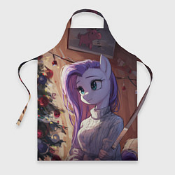 Фартук Анимешная лошадка - Новый год