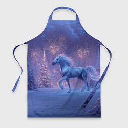 Фартук Лошадь и новогодний салют