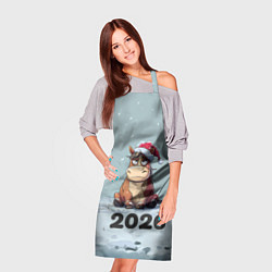 Фартук кулинарный Уставшая лошадка 2026, цвет: 3D-принт — фото 2