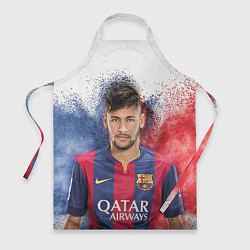 Фартук кулинарный Neymar FCB, цвет: 3D-принт