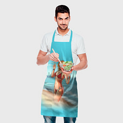 Фартук кулинарный GTA 5: Sea Girl, цвет: 3D-принт — фото 2