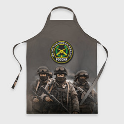 Фартук кулинарный Мотострелковые войска - солдаты, цвет: 3D-принт