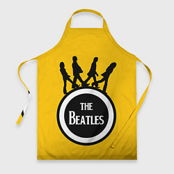 Фартук кулинарный The Beatles: Yellow Vinyl, цвет: 3D-принт