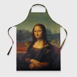 Фартук кулинарный Леонардо да Винчи - Мона Лиза, цвет: 3D-принт