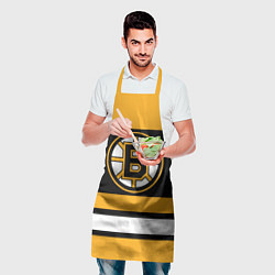 Фартук кулинарный Boston Bruins, цвет: 3D-принт — фото 2