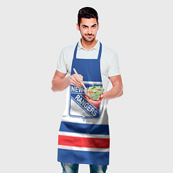 Фартук кулинарный New York Rangers, цвет: 3D-принт — фото 2
