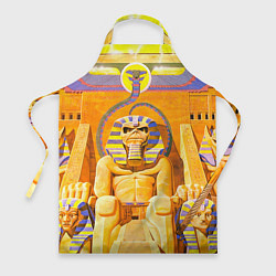 Фартук кулинарный Iron Maiden: Pharaon, цвет: 3D-принт