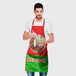Фартук кулинарный Belarus Patriot, цвет: 3D-принт — фото 2