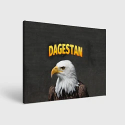 Холст прямоугольный Dagestan Eagle, цвет: 3D-принт