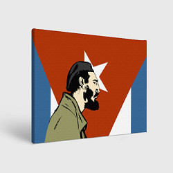 Холст прямоугольный Куба, цвет: 3D-принт