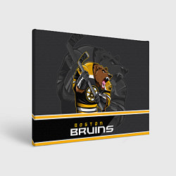 Холст прямоугольный Boston Bruins цвета 3D-принт — фото 1