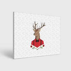 Картина прямоугольная Christmas Deer