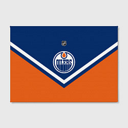 Холст прямоугольный NHL: Edmonton Oilers, цвет: 3D-принт — фото 2