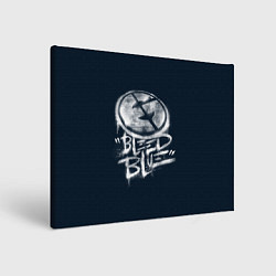 Картина прямоугольная Bleed Blue