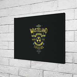 Холст прямоугольный Come to Wasteland, цвет: 3D-принт — фото 2