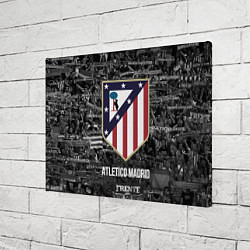 Холст прямоугольный Атлетико Мадрид, цвет: 3D-принт — фото 2