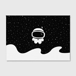 Холст прямоугольный Маленький космонавт, цвет: 3D-принт — фото 2