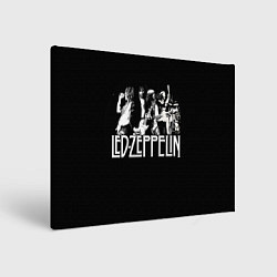 Холст прямоугольный Led Zeppelin: Mono, цвет: 3D-принт