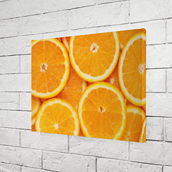 Холст прямоугольный Апельсинка, цвет: 3D-принт — фото 2
