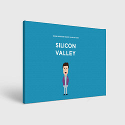 Холст прямоугольный Silicon Valley, цвет: 3D-принт