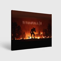 Холст прямоугольный Titanfall, цвет: 3D-принт