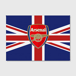 Холст прямоугольный FC Arsenal: England, цвет: 3D-принт — фото 2