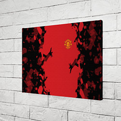 Холст прямоугольный FC Manchester United: Red Original, цвет: 3D-принт — фото 2