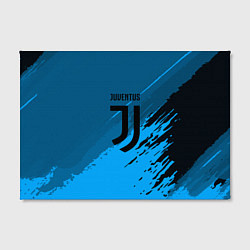 Холст прямоугольный FC Juventus: Abstract style, цвет: 3D-принт — фото 2