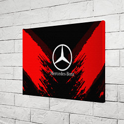 Холст прямоугольный Mercedes-Benz: Red Anger, цвет: 3D-принт — фото 2