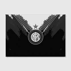 Холст прямоугольный FC Inter: Black Style, цвет: 3D-принт — фото 2