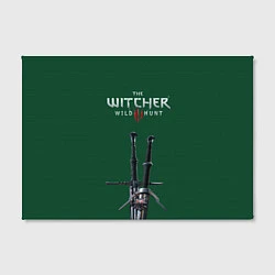 Холст прямоугольный The Witcher: Wild Hunt, цвет: 3D-принт — фото 2