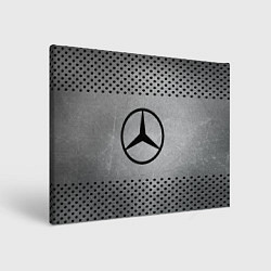 Холст прямоугольный Mercedes-Benz: Hardened Steel, цвет: 3D-принт