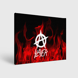 Холст прямоугольный Slayer Flame, цвет: 3D-принт