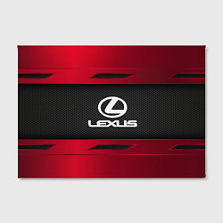Холст прямоугольный Lexus Sport, цвет: 3D-принт — фото 2