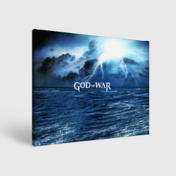 Холст прямоугольный God of War: Sea ​​rage, цвет: 3D-принт