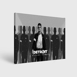 Холст прямоугольный Detroit: Become Human, цвет: 3D-принт
