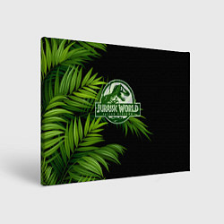 Холст прямоугольный Jurassic World: Black Tropic цвета 3D-принт — фото 1