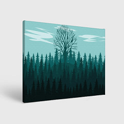 Картина прямоугольная Firewatch Wood