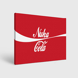 Холст прямоугольный Nuka Cola, цвет: 3D-принт