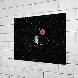 Холст прямоугольный Homer Spaceman, цвет: 3D-принт — фото 2