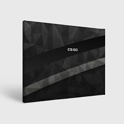 Холст прямоугольный CS:GO Graphite, цвет: 3D-принт