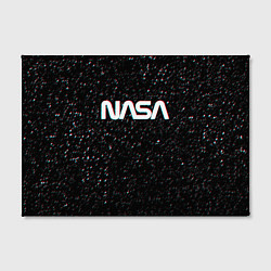 Холст прямоугольный NASA: Space Glitch, цвет: 3D-принт — фото 2