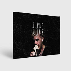 Картина прямоугольная Lil Peep: 16 Lines