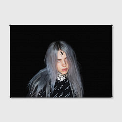 Холст прямоугольный BILLIE EILISH с Пауком, цвет: 3D-принт — фото 2