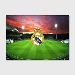 Холст прямоугольный FC Real Madrid, цвет: 3D-принт — фото 2