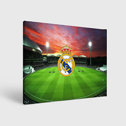 Холст прямоугольный FC Real Madrid, цвет: 3D-принт
