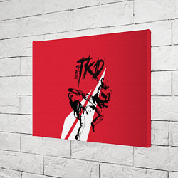 Холст прямоугольный Taekwondo, цвет: 3D-принт — фото 2