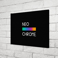 Холст прямоугольный NEO CHROME, цвет: 3D-принт — фото 2