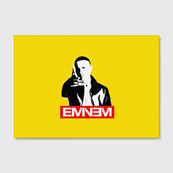 Холст прямоугольный Eminem, цвет: 3D-принт — фото 2
